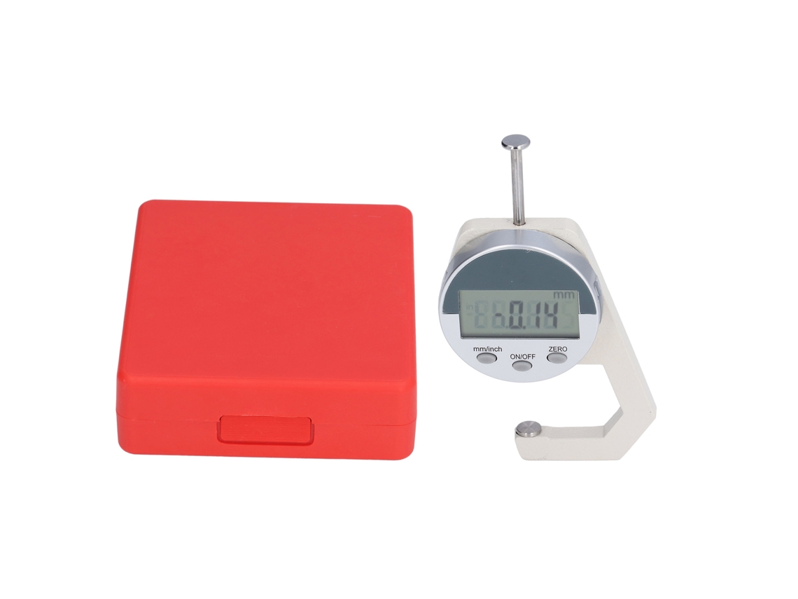 Medidor De Grosor Digital Portátil Mini Con Pantalla Led 0-25.4mm Para Cuero Tela Papel