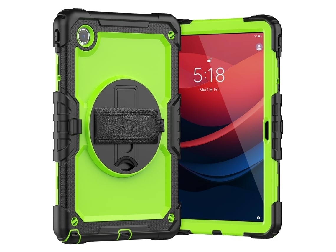 Funda Para Lenovo Lenovo Tab M10 Plus 10.6 3rd Gen 125fu/128fu 2021 Anti Caída Y Anti Huella Digital (verde) Digitallab