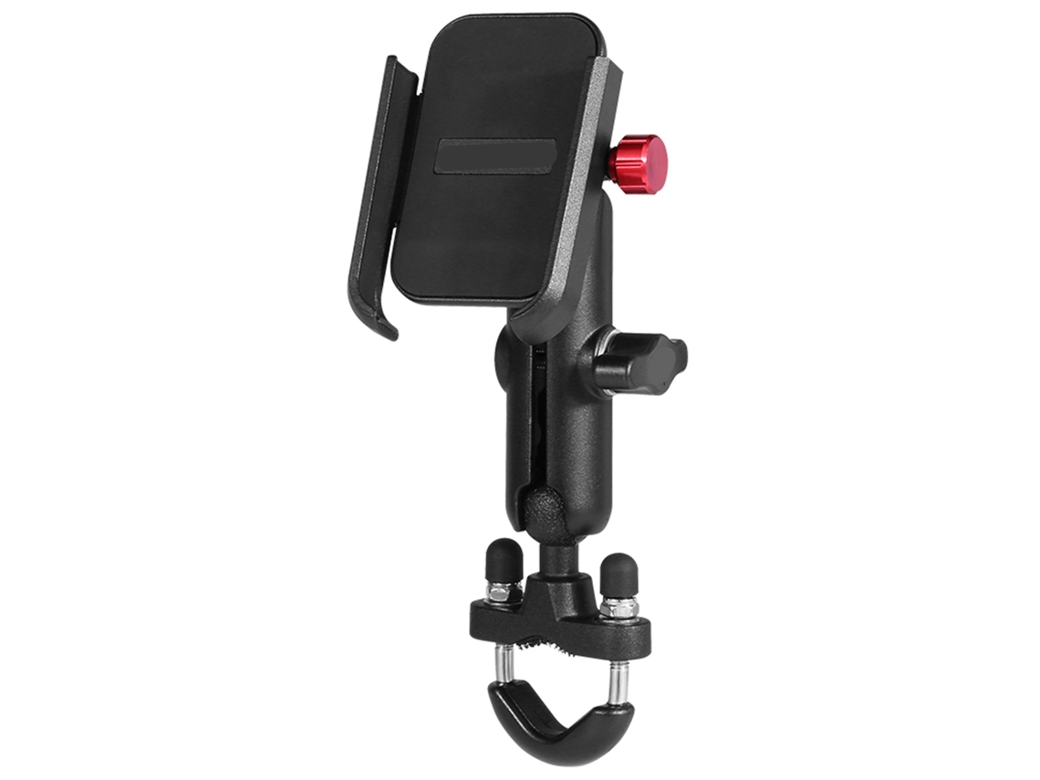Soporte Para Teléfono De Motocicleta (sin Carga, Manillar Negro)