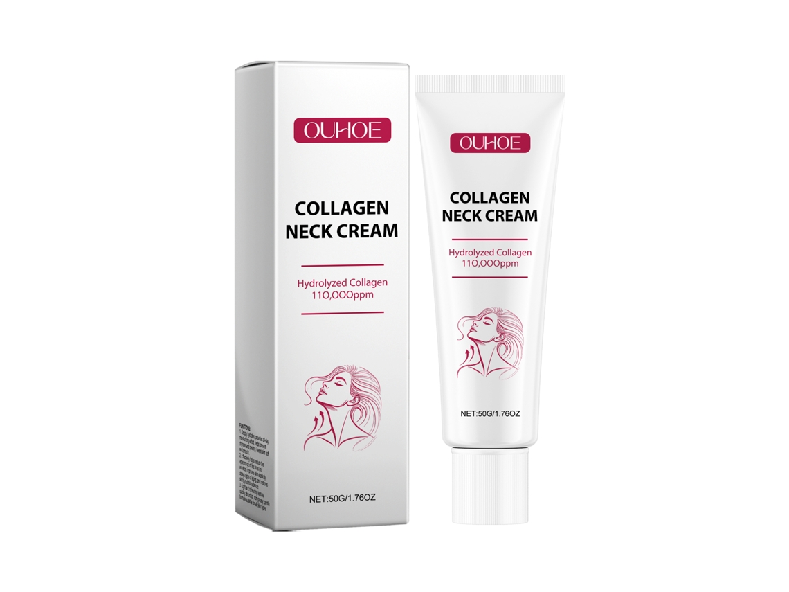 Crema reafirmante de colágeno para el cuello
