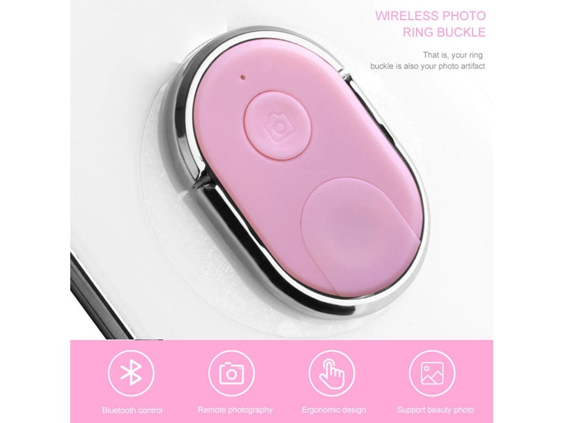 Soporte Para Teléfono Con Anillo (selfie Bluetooth Multifuncional)