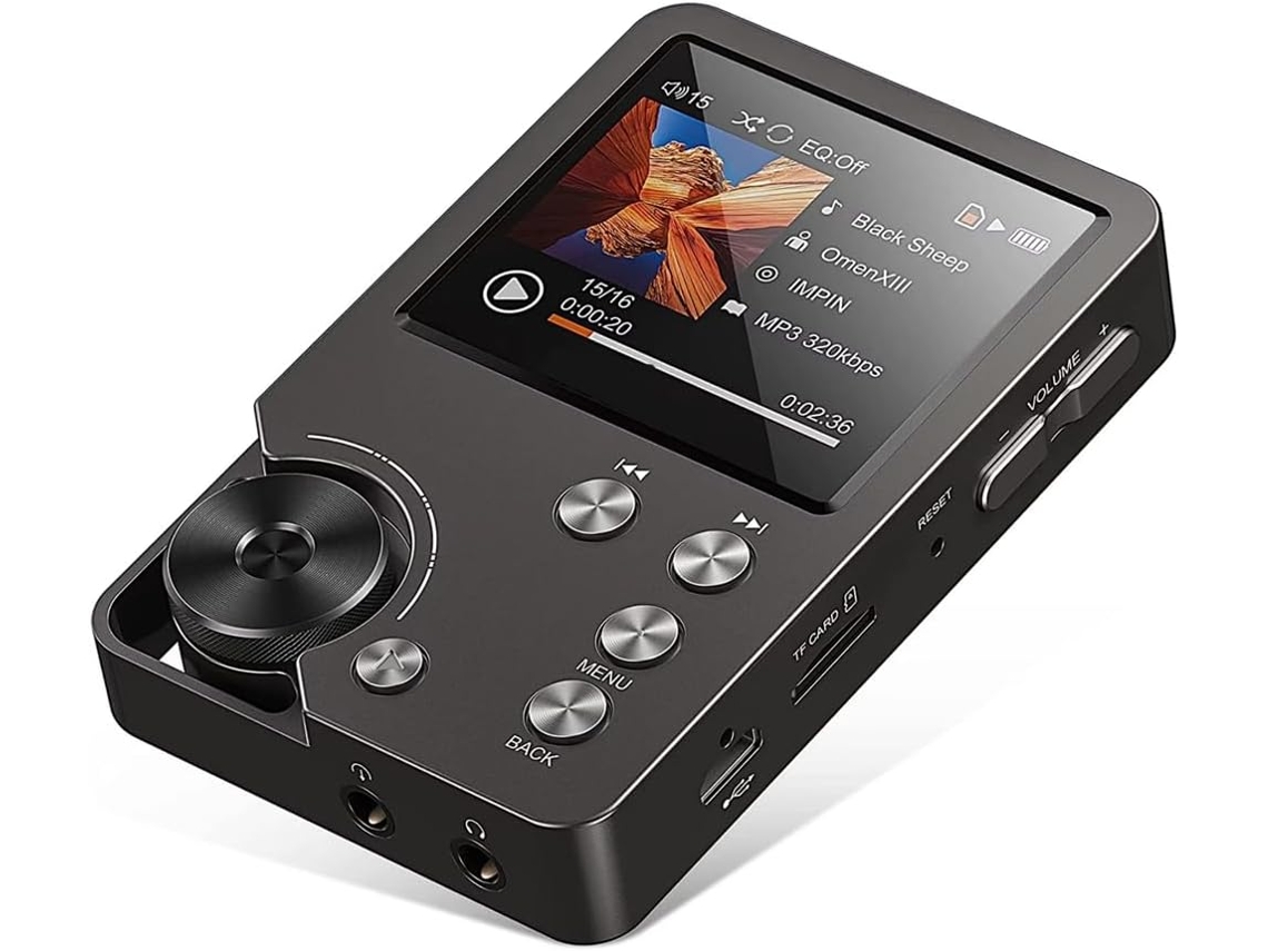 Reproductor Mp3, Reproductor De Música Digital Portátil De Alta Definición Dsd Sin Pérdidas Con Tarjeta De Memoria.