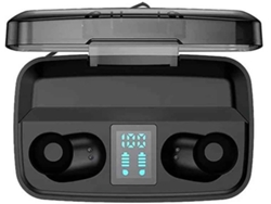Auriculares Bluetooth True Wireless SMARTEK TWS-A10S (In Ear - Micrófono - Negro)