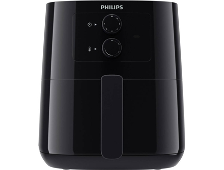 Freidora de Aire PHILIPS HD9200/90 (0.8 kg - Negro)