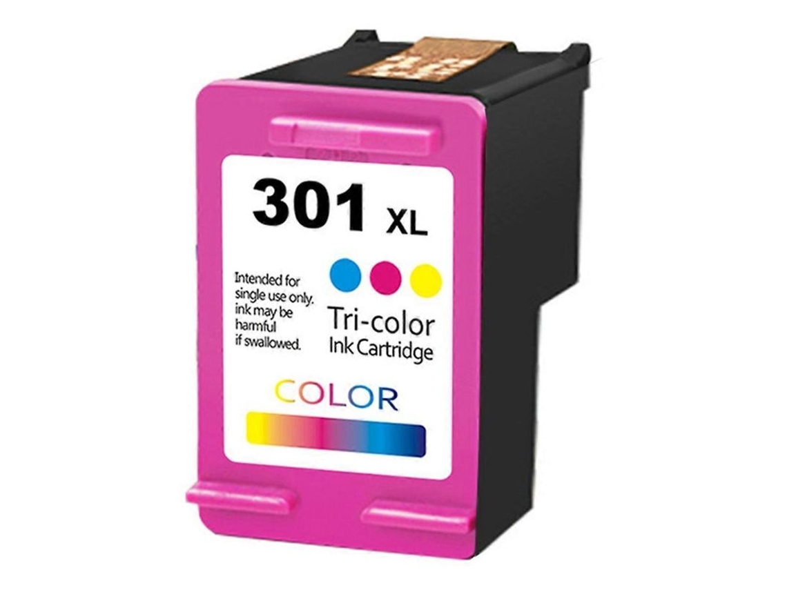 Cartucho de tinta de repuesto HP 301xl para impresoras multicolor HP Deskjet 301. CHARM