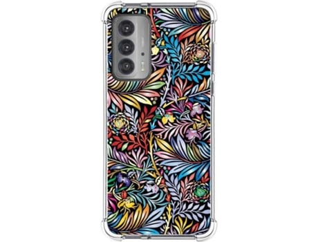 Carcasa Motorola Edge 20 TUMUNDOSMARTPHONE Dibujos Antigolpes Flores 04 Multicolor