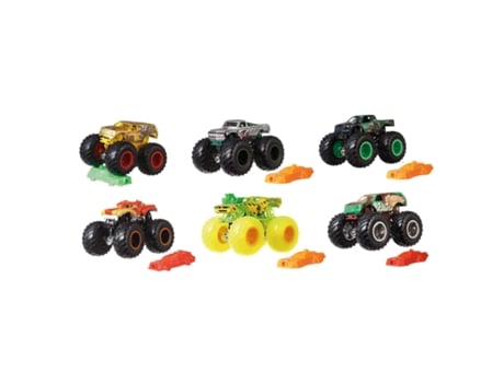 Coche HOT WHEELS Monster Truck 1:64 (Edad Mínima: 3 Años - 14 x 6 x 16,5 cm - Artículo Surtido)