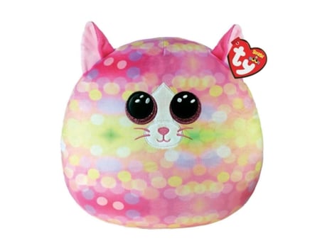 Ty Squish-A-Boos Peluche de 31 cm Sonny la Gata Rosa