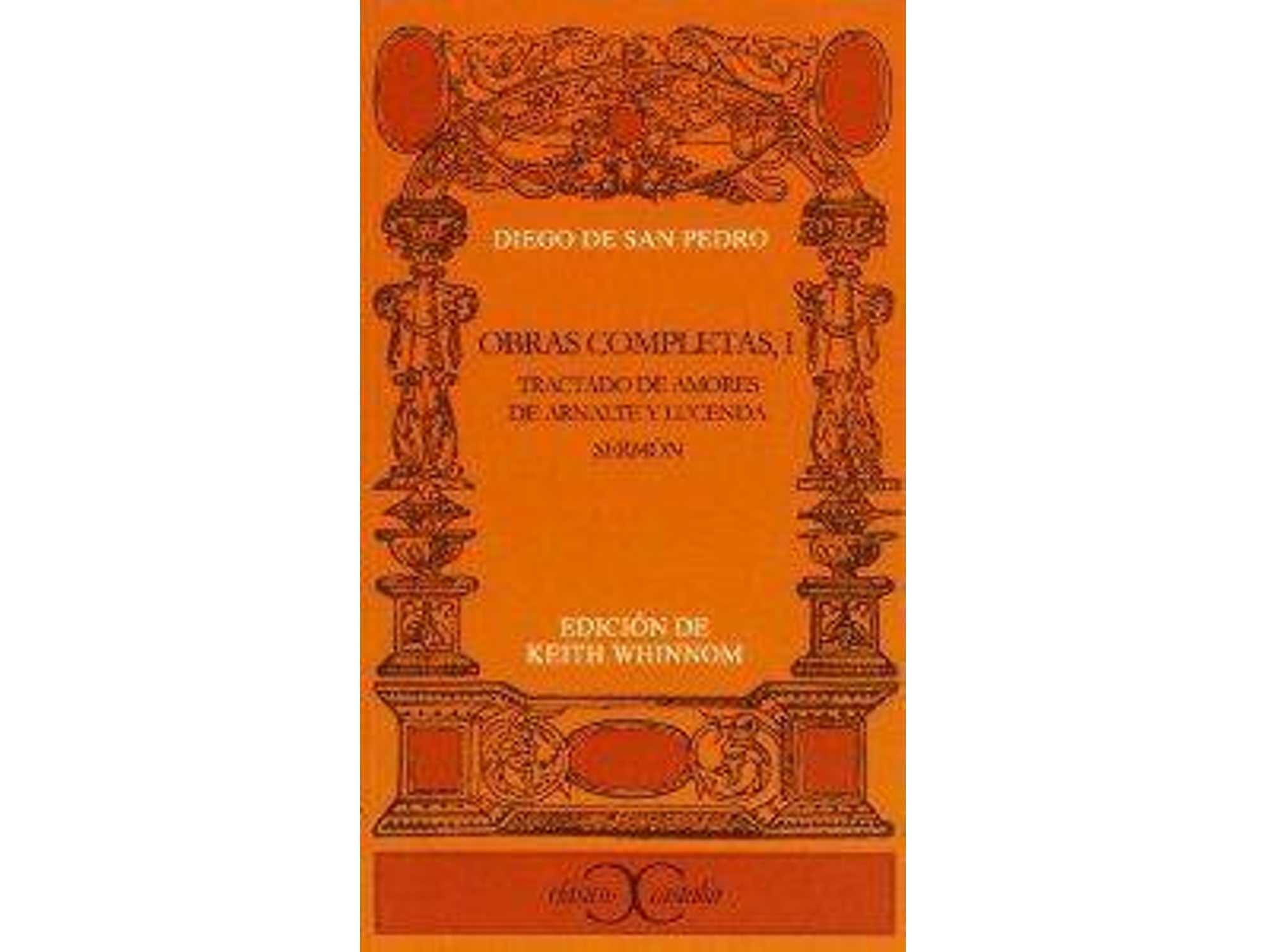 Libro Arnalte Y Lucenda. Obras Comp. 1 de D.S. Pedro (Español)