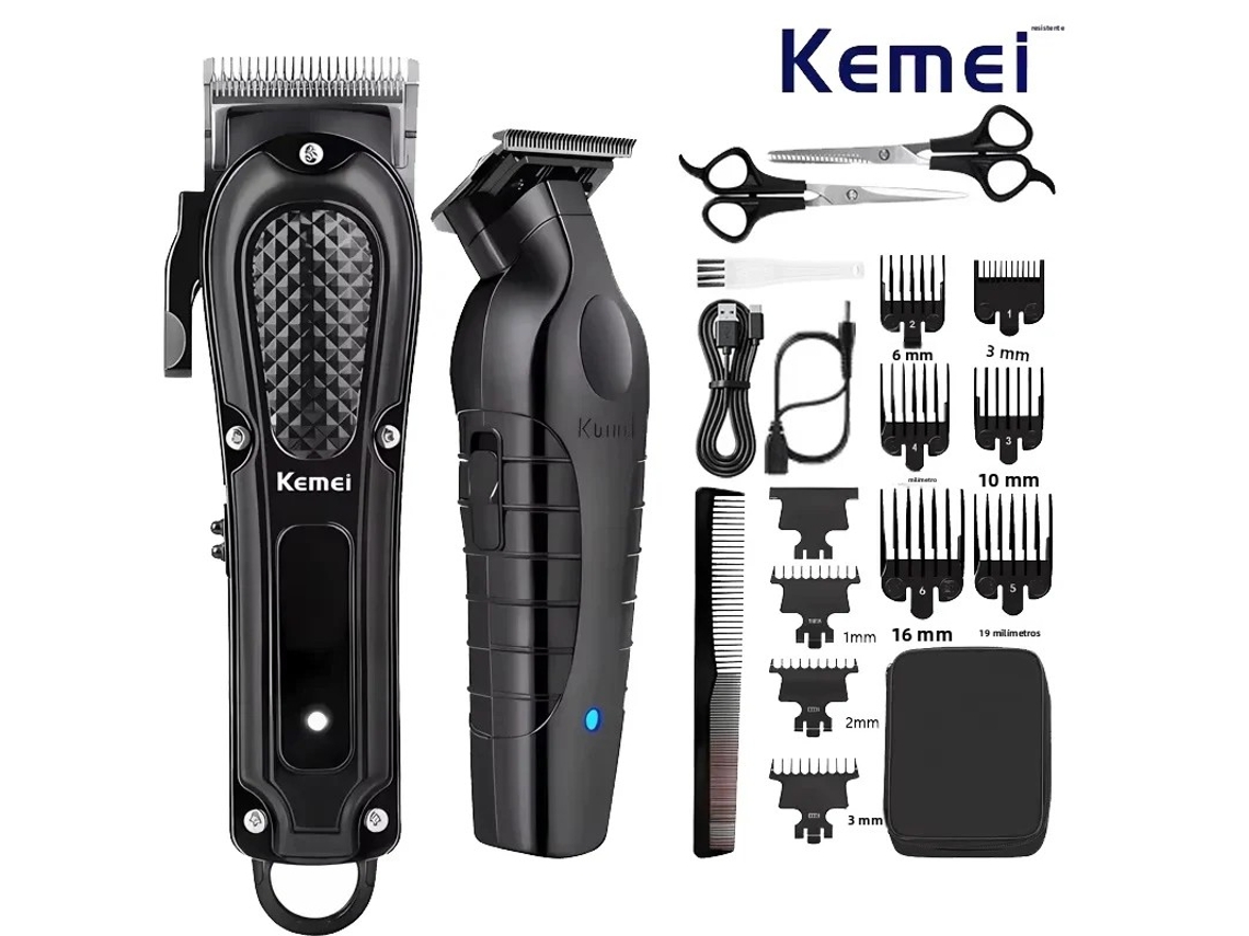 Cortapelos Inalámbrico Profesional Para Recortar Barba De Hombre.