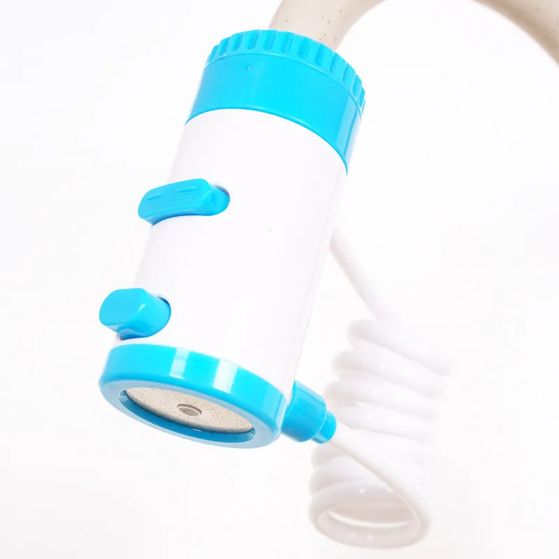 Grifo de cocina multifunción azul y blanco slowmoose