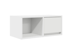 Maison Exclusive - Mueble De Tv De Madera De Ingeniería Blanco 60x31x25,5 Cm