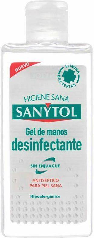 Gel Desinfectante para Manos SANYTOL Gel antiséptico (75 ml)