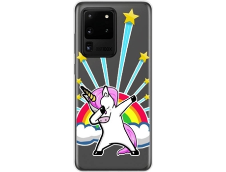 Carcasa Samsung Galaxy S20 Ultra TUMUNDOSMARTPHONE Dibujos Transparente Multicolor