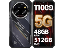 Smartphone resistente OUKITEL WP200 Pro, 72 GB, 1 TB, pantalla FHD+ de 6,7" (120 Hz), batería de 8800 mAh, cámara de 108 MP + 32 MP, NFC, OTG, color negro.