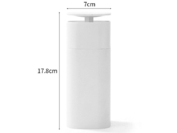 Dispensador De Sabonete Líquido De 400 Ml, Independente, 7 X 7 X 17,8 Cm