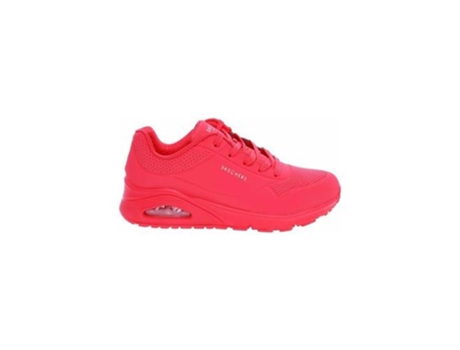 Zapatillas Deportivas SKECHERS Uno (Rojo - Material Sintético- 36,5)
