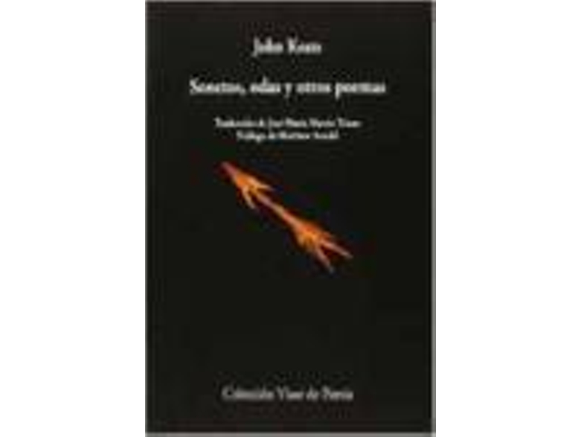 Libro Sonetos Odas Y Otros Poemas de John Keats (Español)