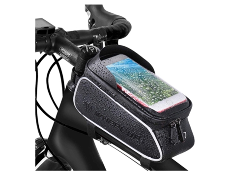 Bolsa para cuadro de bicicleta, soporte para teléfono para bicicleta, bolsa delantera para bicicleta, accesorios para bicicleta BISBISOUS