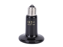 Lámpara Calefactora Cerámica Infrarroja E27 220v-240v Para Reptiles Y Mascotas
