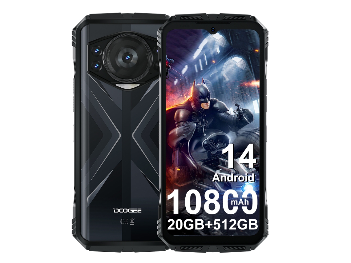 Smartphone 4G DOOGEE S118 6.58” 20Gb 512Gb Plata