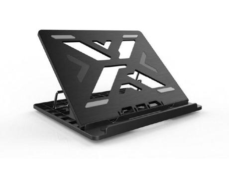 Conceptronic Ergo Soporte de refrigeración para portátil 39,6 cm Soporte para portátil de 15,6'' negro
