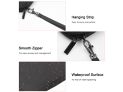 Bolsa De Almacenamiento Para Productos Electrónicos, Organizador Impermeable Para Accesorios De Viaje