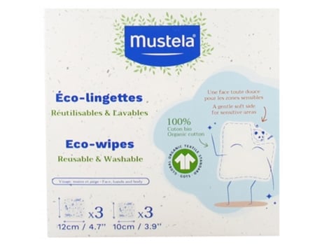 Recambio de Toallitas Ecológicas 6 Toallitas MUSTELA