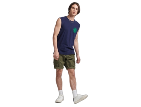 Pantalones Cortos SUPERDRY Hombre (Multicolor - 30)