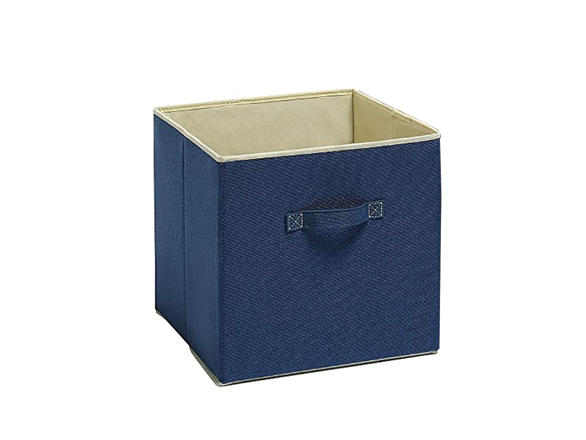 Caja de almacenamiento de algodón y lino, para ropa o mesa Kofihety