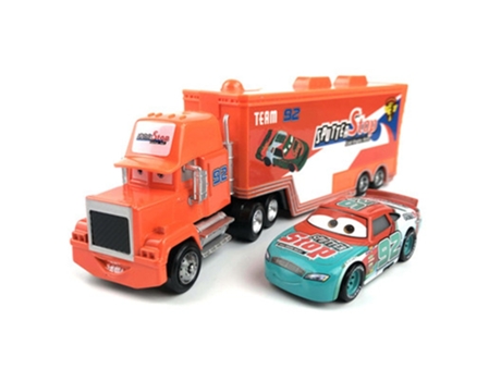 Disney pixar car toys lightning mcqueen number racer mack uncle truck 1:55 diecast metal car model toy boy birthday gift
