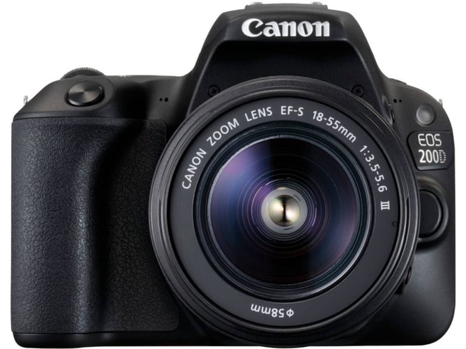 Kit Cámara Réflex CANON EOS 200D + EF-S 18-135/F3.5-5.6 IS STM (24.2 MP - Sensor: APS-C - ISO: 100 a 25600)