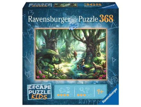 Puzzle RAVENSBURGER Escape Kids Magic Forest Puzle de figuras 368 pieza(s) Fantasía