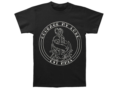 Camiseta ROCKINSTONE Coraje Mi Amor Ancla (XL)