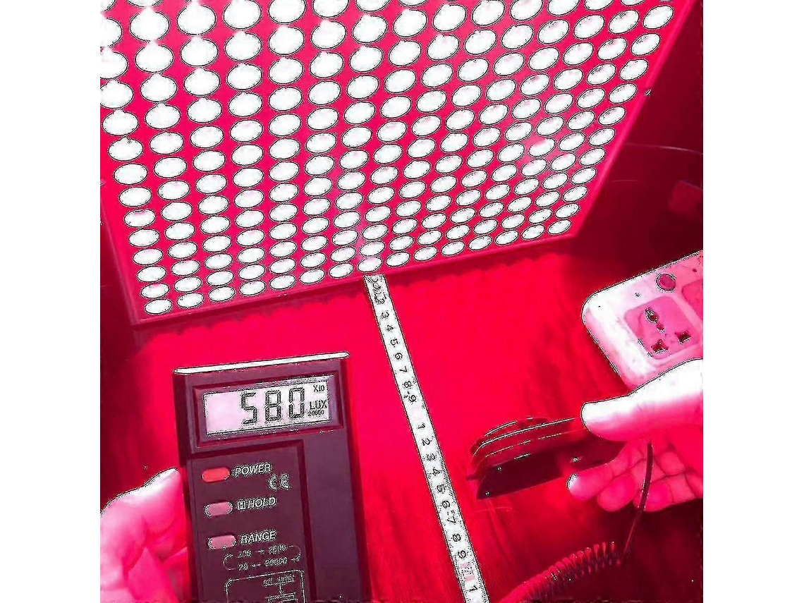 Dispositivo de panel antienvejecimiento de infrarrojo cercano, terapia de luz roja LED de 660 nm y 850 nm, 45 W