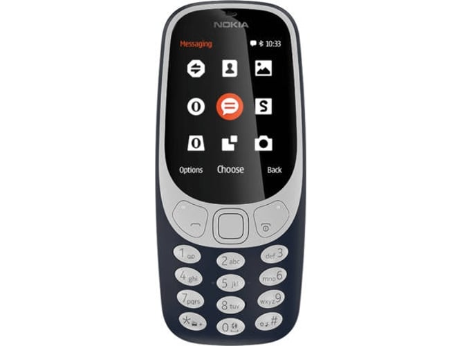 Teléfono móvil NOKIA 3310 B (2.4'' - 2G - Azul)