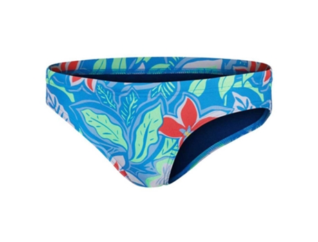 Cueca Biquíni Allover Hipster Azul Uk 34 Mulherspeedo