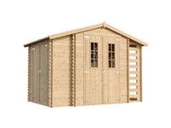 Cobertizo de madera 5,47 m² Al. 218 x 328 x 206 cm Timbela M389c