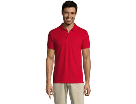 Polo de Hombre SOLS Prime Rojo (2XL)