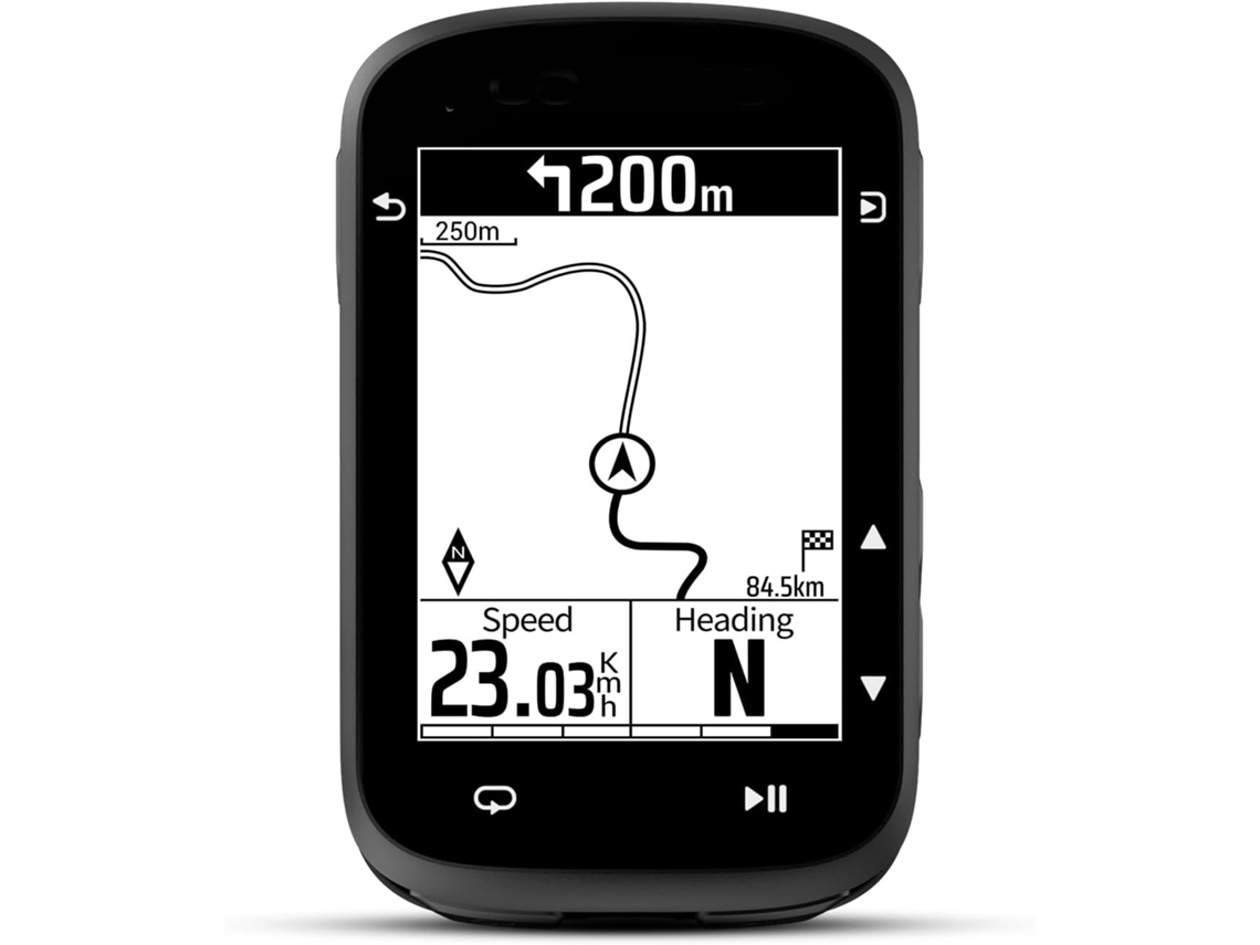 Ordenador Inalámbrico Para Ciclismo, Pantalla Lcd De 2,6 Pulgadas, Gps, Navegación De Ruta, Bluetooth 5.0 Ant (negro)