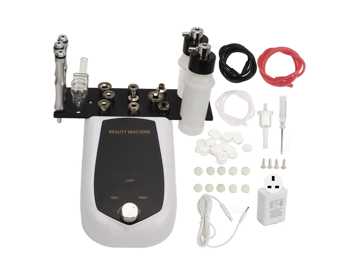 Máquina de microdermoabrasión 3 en 1 para limpieza y aspiración de la piel
