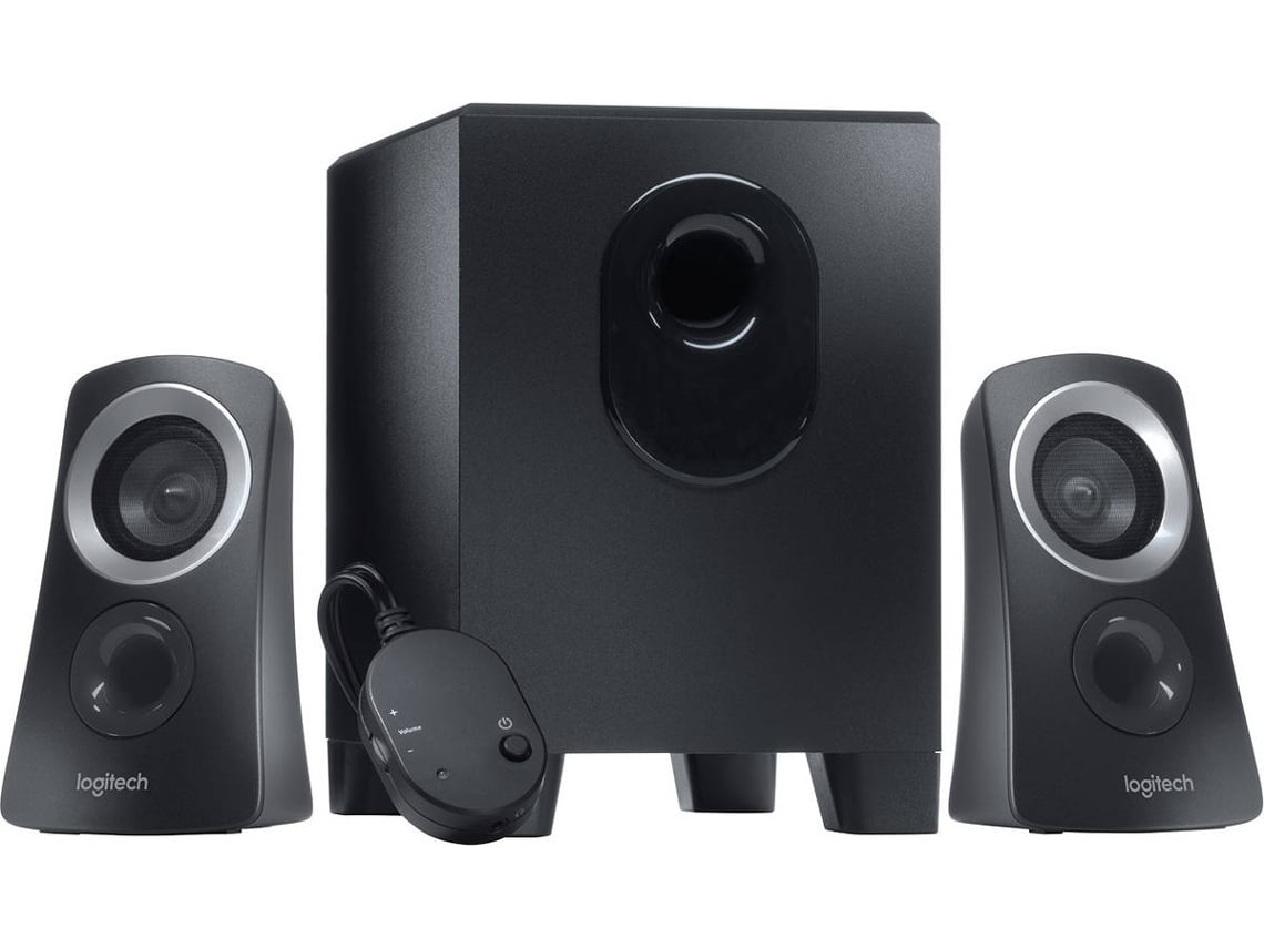 Altavoces 2.1 LOGITECH Z313 (PC - 25 W - Control de volumen)