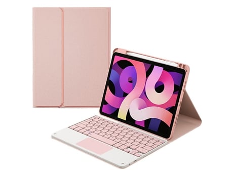 Carcasa Flip Cover y Teclado Bluetooth YIMGOTTA HK11C para iPad Air5 10.9ï 2022)/iPad Air4 10.9ï 2020)/iPad Pro11(2022/2021/2020/2018)