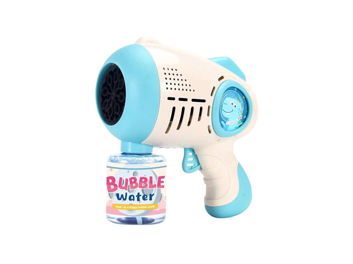 Pistola eléctrica para pompas de jabón GOEIK Azul (Edad Mínima Recomendada: 6 anos)