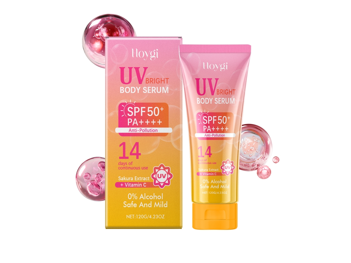 Protector solar refrescante con SPF 50+ para pieles sensibles.