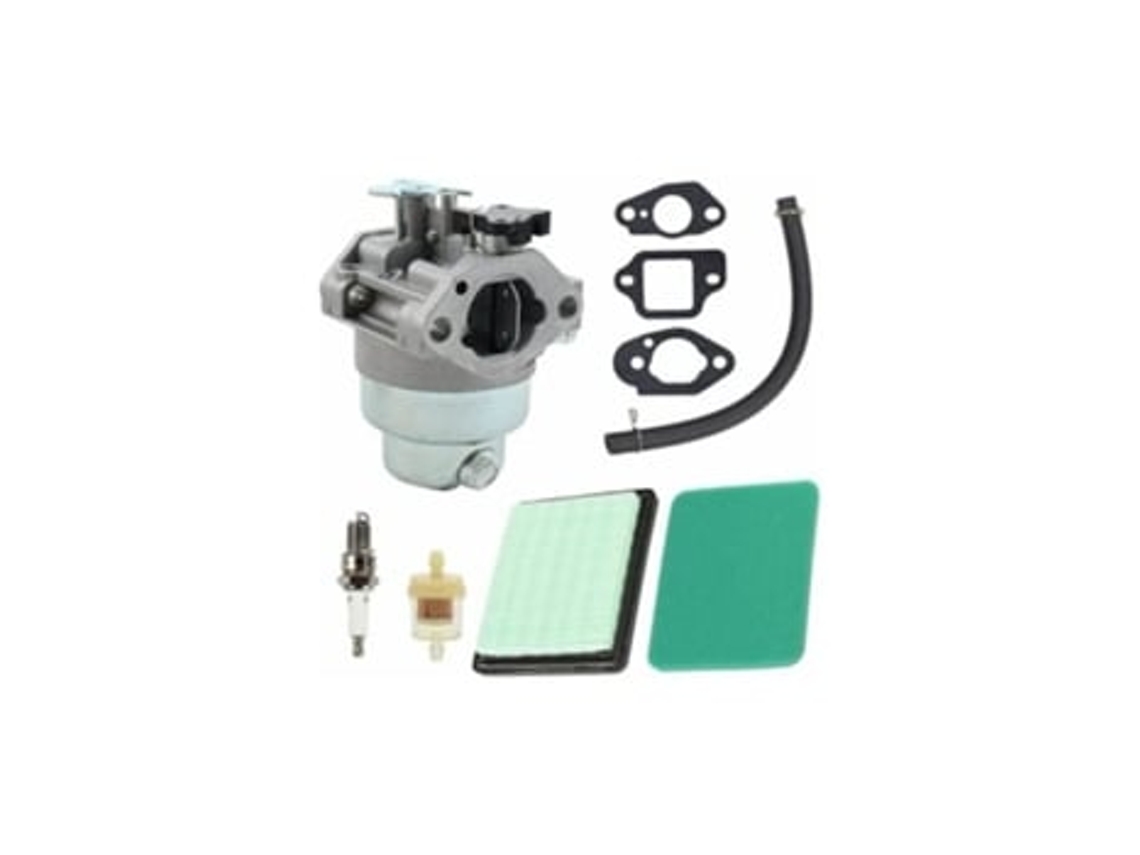 Kit de carburador Honda para motores GCV160 Lawn Panoona (carburador, juntas, filtro de aire, línea de combustible)