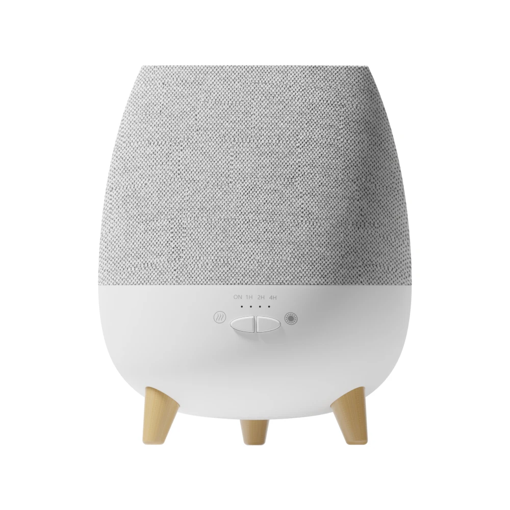 Humidificador y deshumidificador combinado de aromaterapia con control remoto, luz nocturna LED cálida integrada, 24 V
