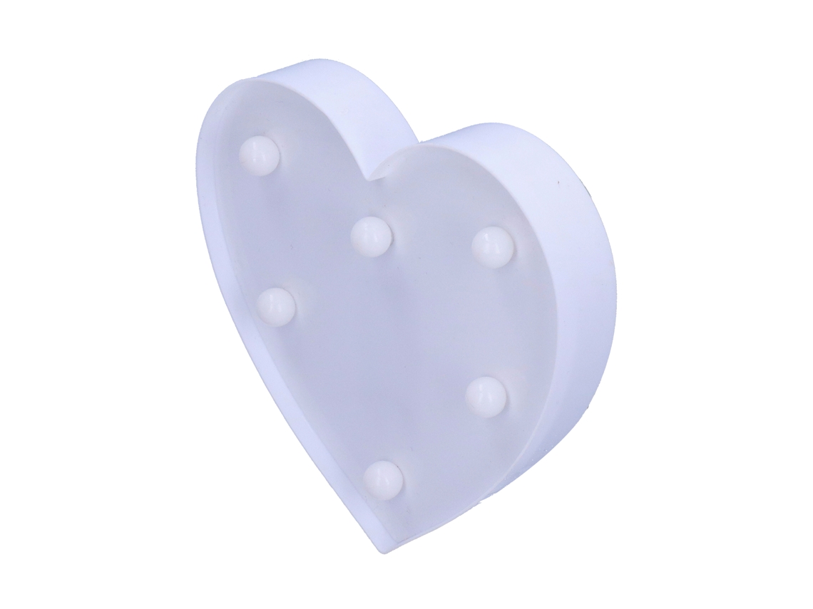 Rebe-luz De Noche Corazón Led Con 6 Chips Pequeña Lámpara Ambiental Decorativa Para Bodas Cumpleaños Fiestas Salón Festividades