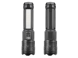 Linterna Láser Blanca Ultrabrillante De 30 W, Ligera Y Portátil, Con Haces De Emergencia Rojos Y Azules.