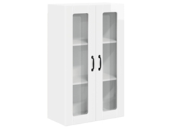Mueble de cocina de pared blanco brillo 60x31x100 cm MAISON EXCLUSIVE